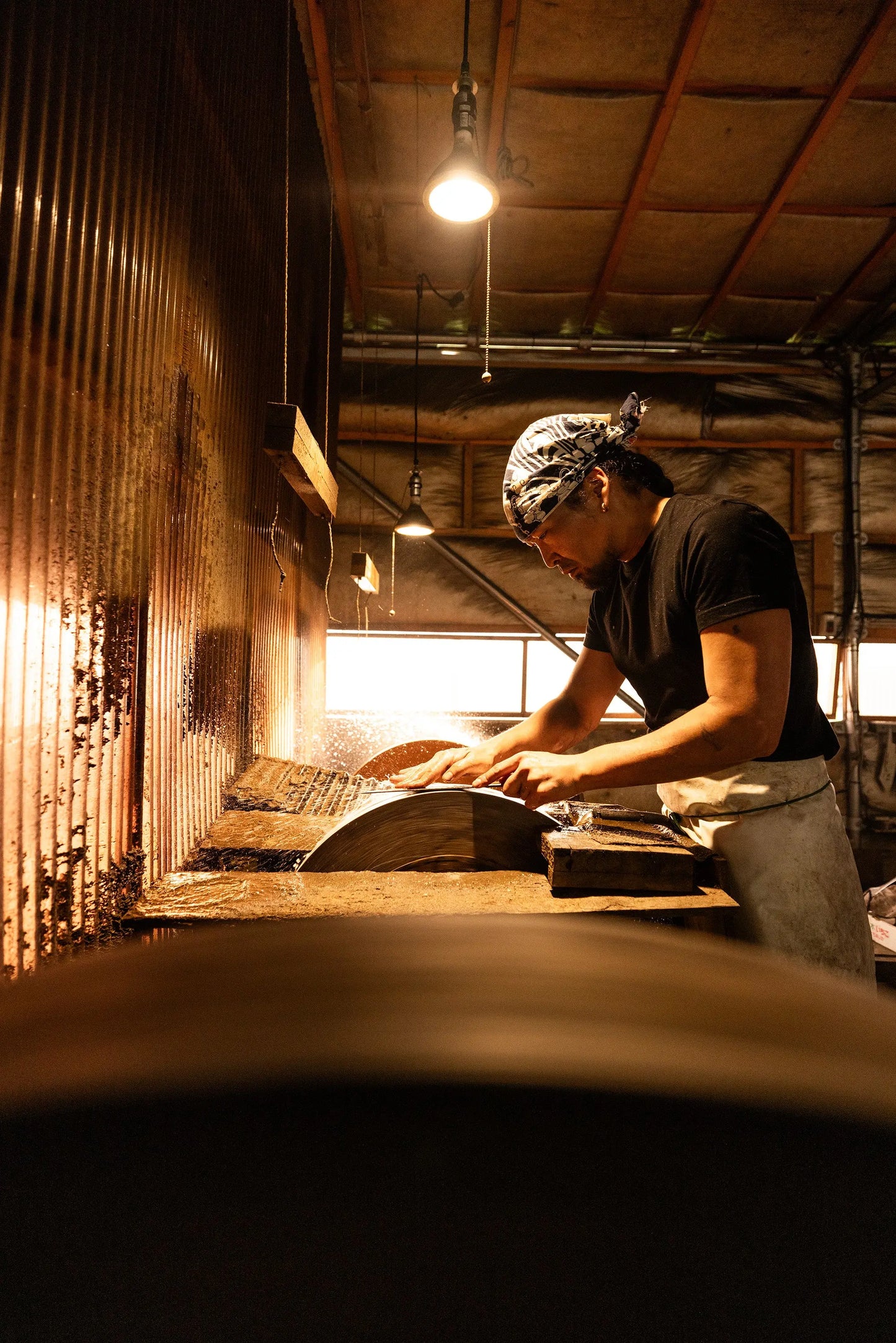 Service d'affûtage sur pierre TSURU COUTEAUX