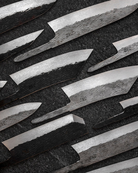 Couteaux en acier Shirogami #1: l'art du tranchant japonais